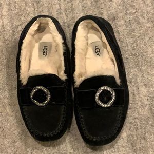 Uggs slippers loafers shearling